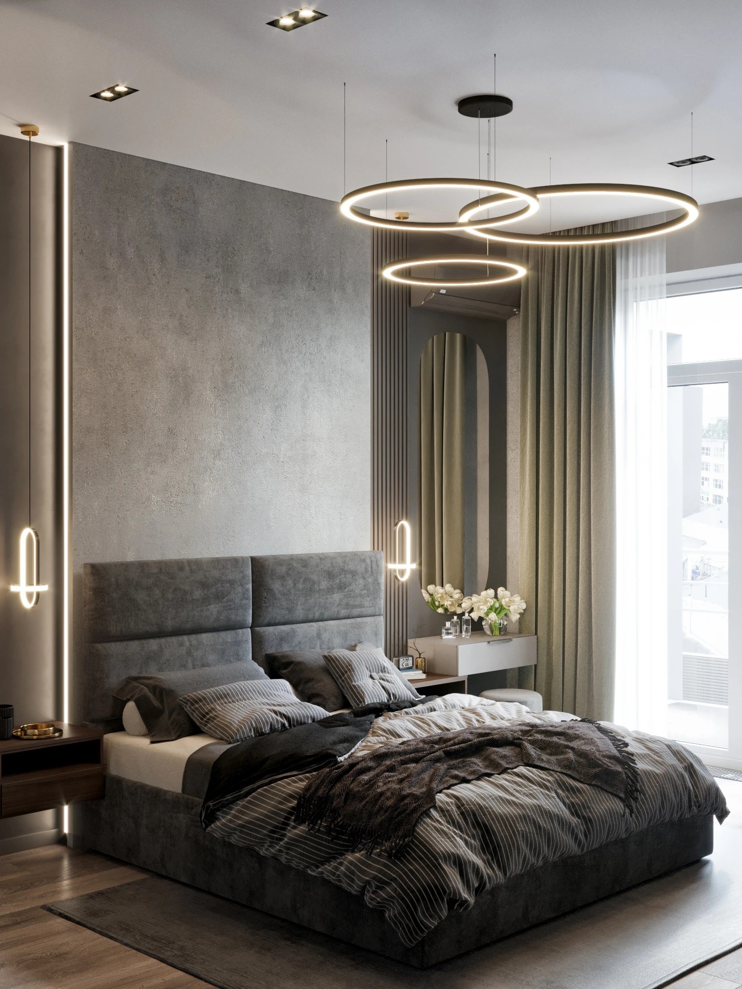 Кухня-гостиная из евродвушки в ЖК «Балтийская Жемчужина»