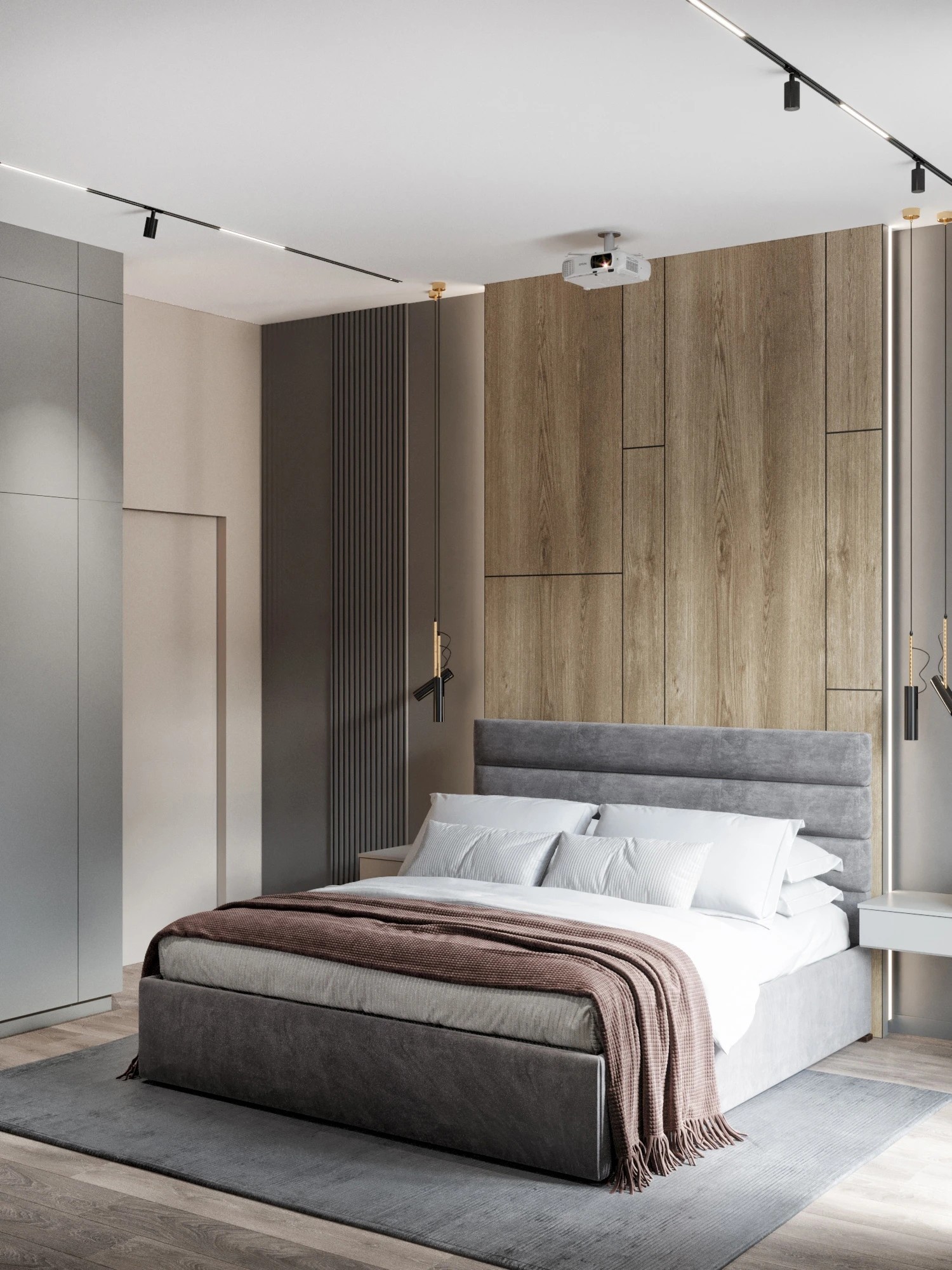 Кухня-гостиная из евродвушки в ЖК «Балтийская Жемчужина»