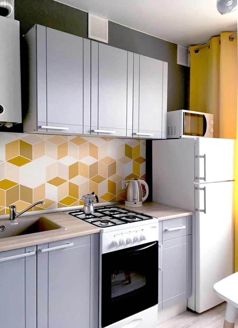 Серо-желтый проект