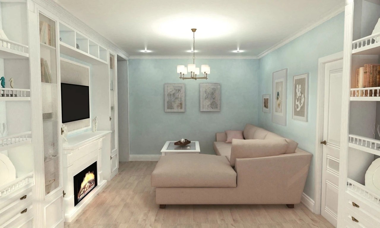 Голубая гостиная