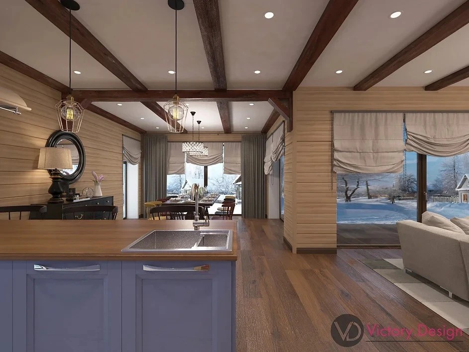 Коттедж в пос.Озерки  203кв.м