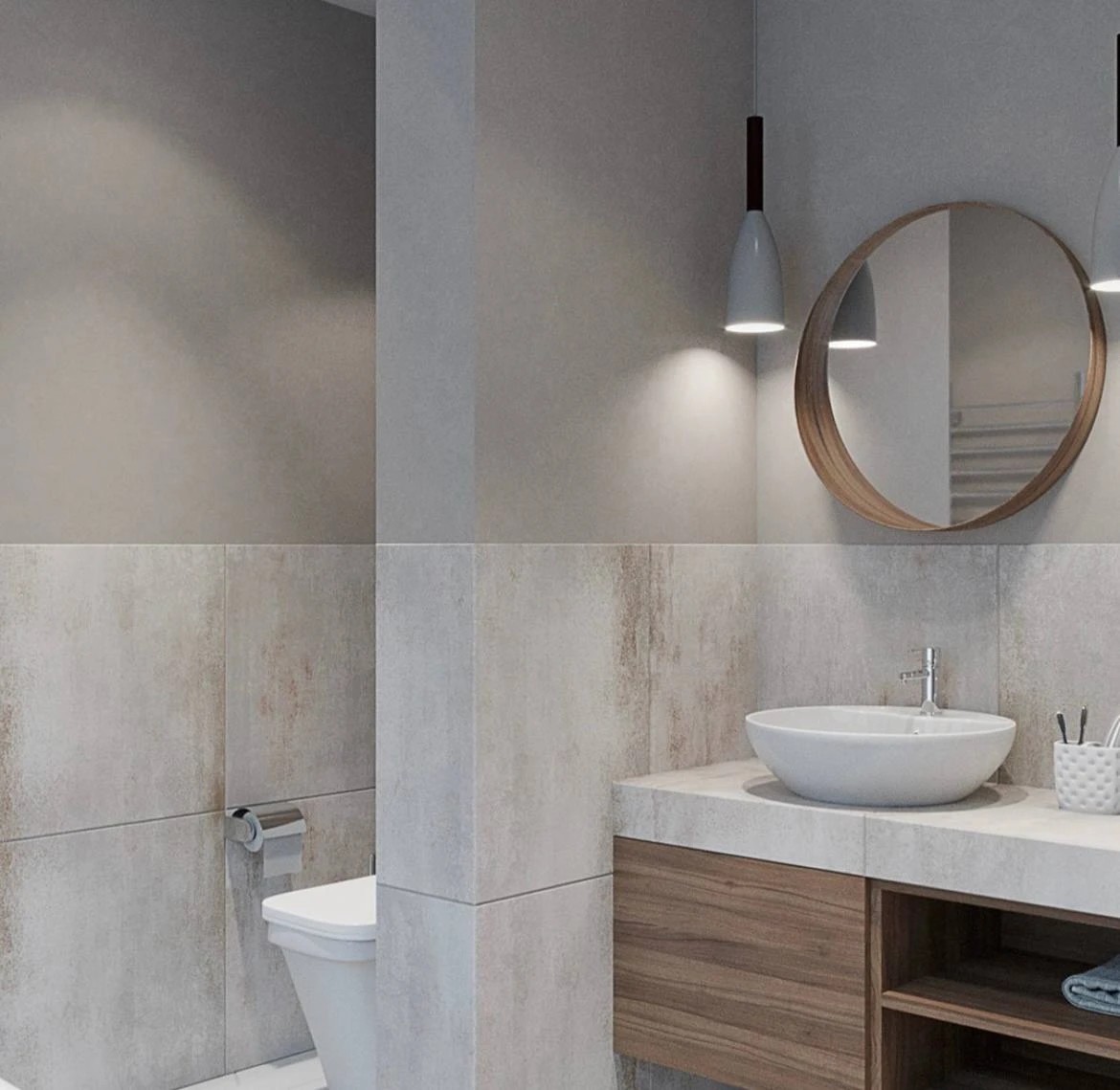 Дизайн-проекты ванной и санузла