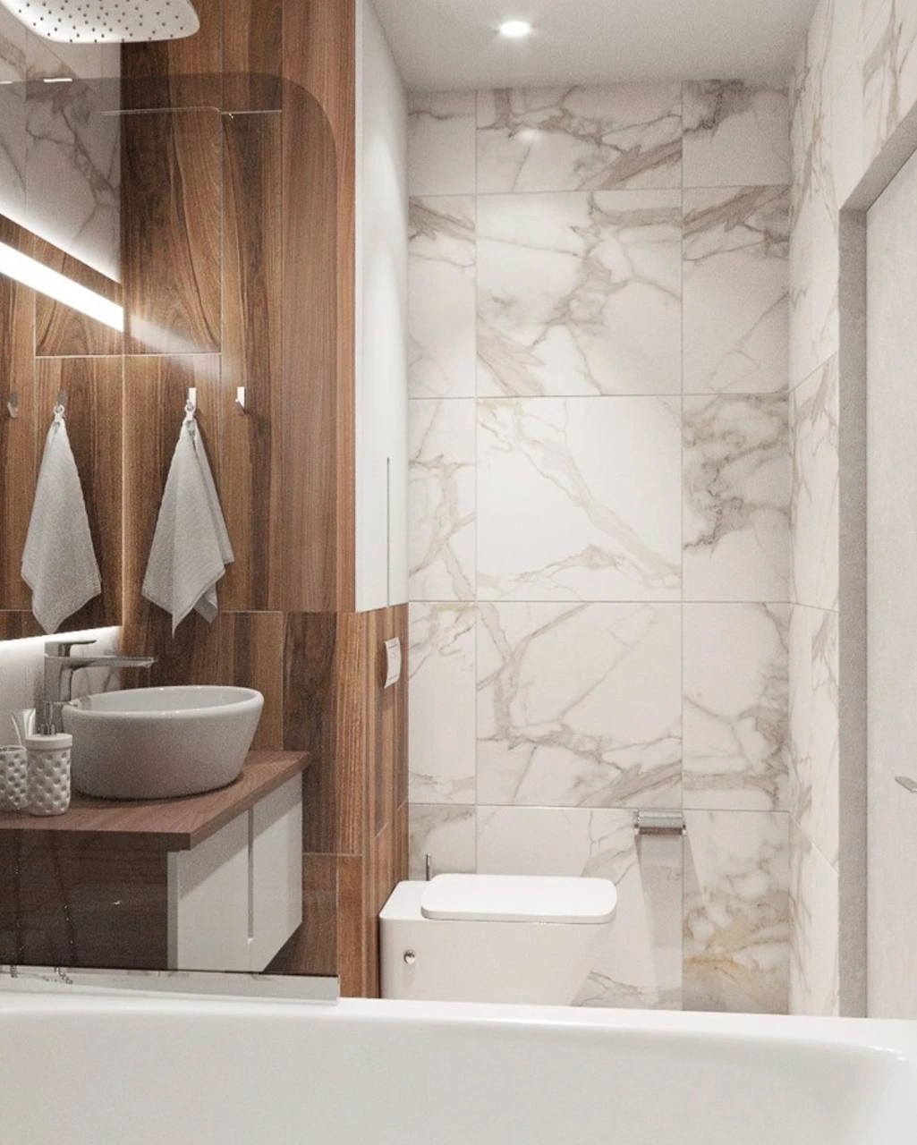 Дизайн-проекты ванной и санузла