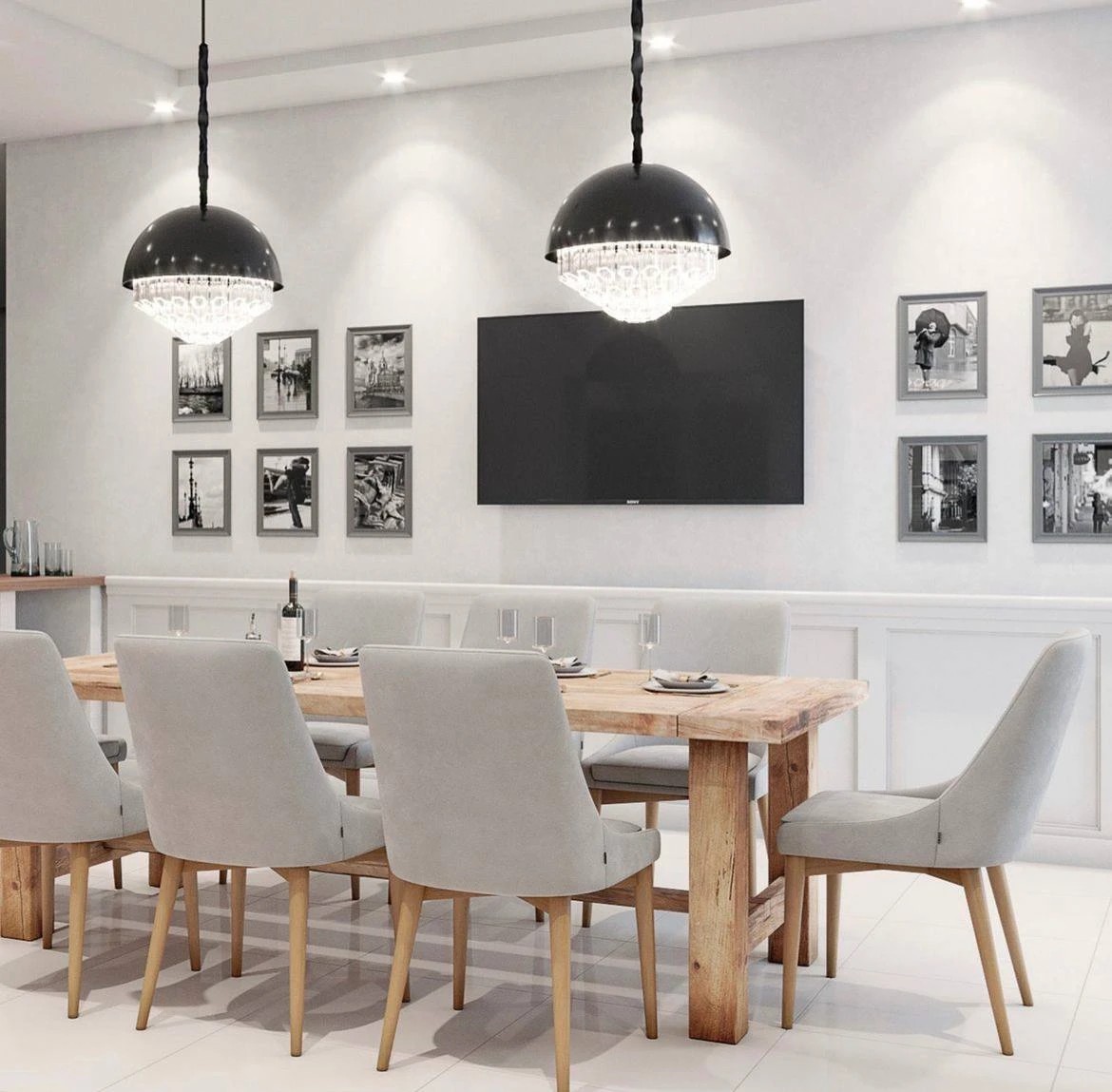 Дизайн-проекты кухни-гостиной