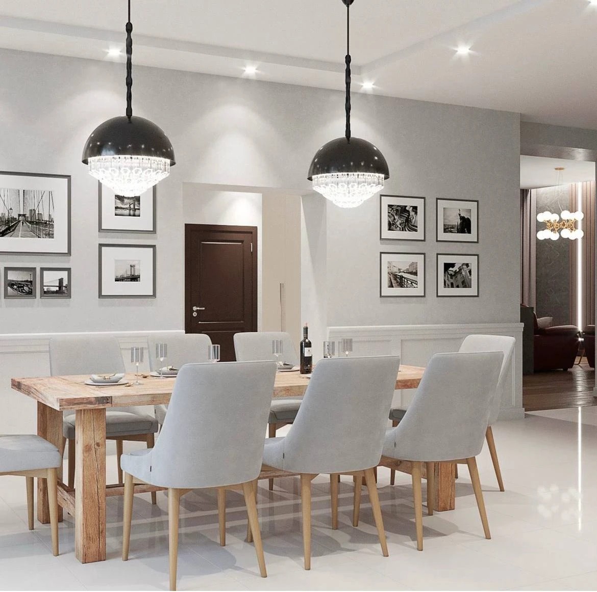 Дизайн-проекты кухни-гостиной