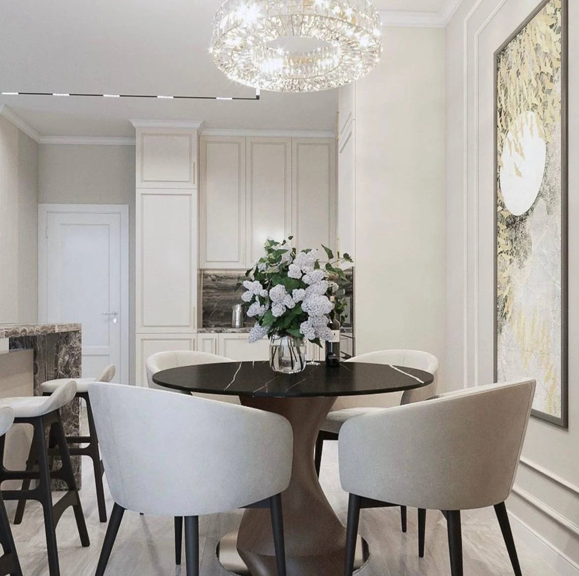 Дизайн-проекты кухни-гостиной