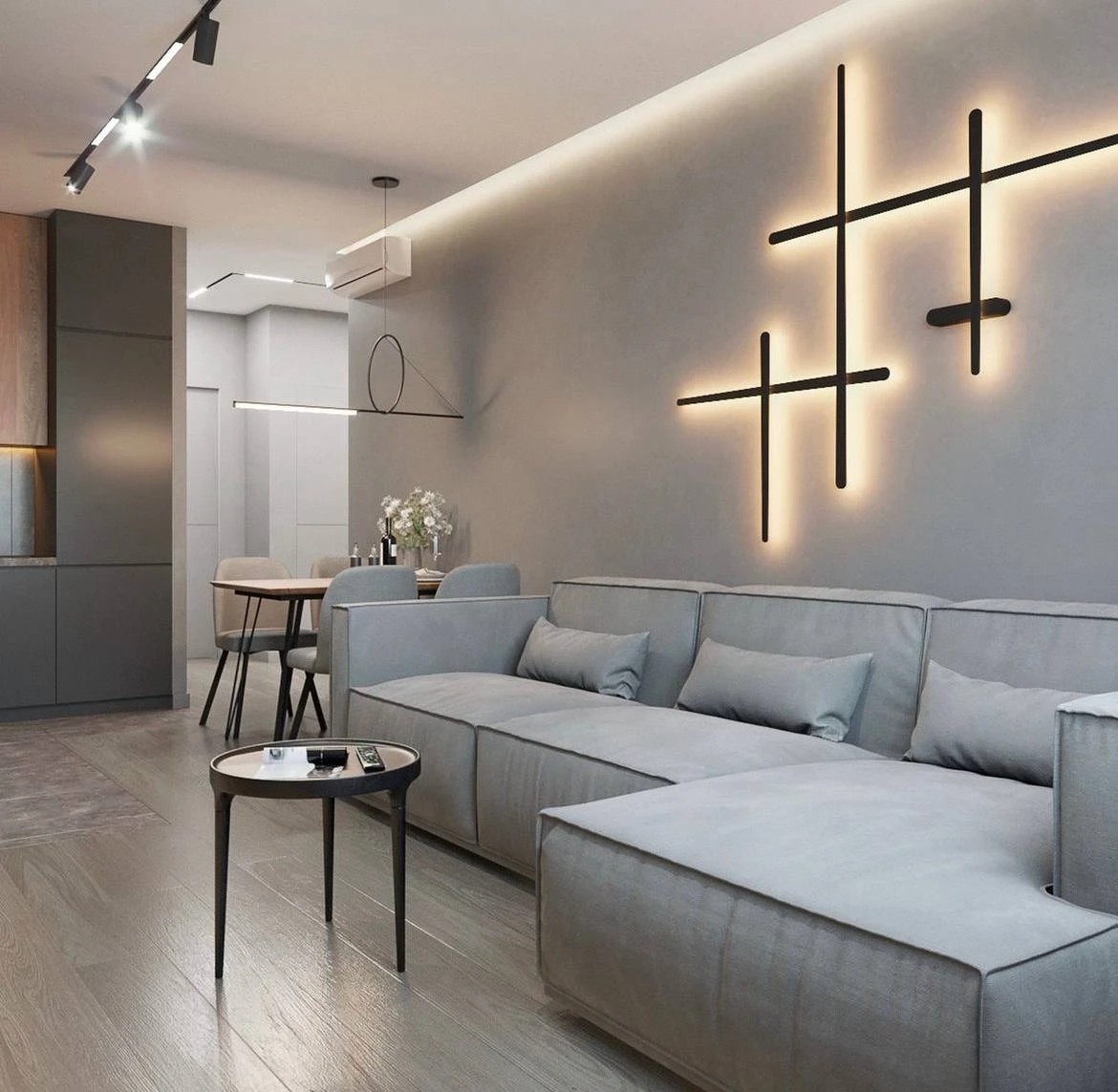 Дизайн-проекты кухни-гостиной