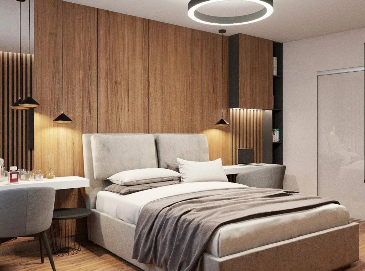 Дизайн-проекты спальни с рабочим местом