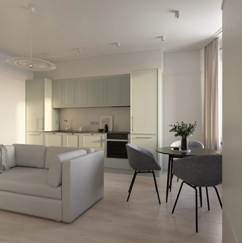 Однокомнатная квартира в ЖК «Приморский квартал»