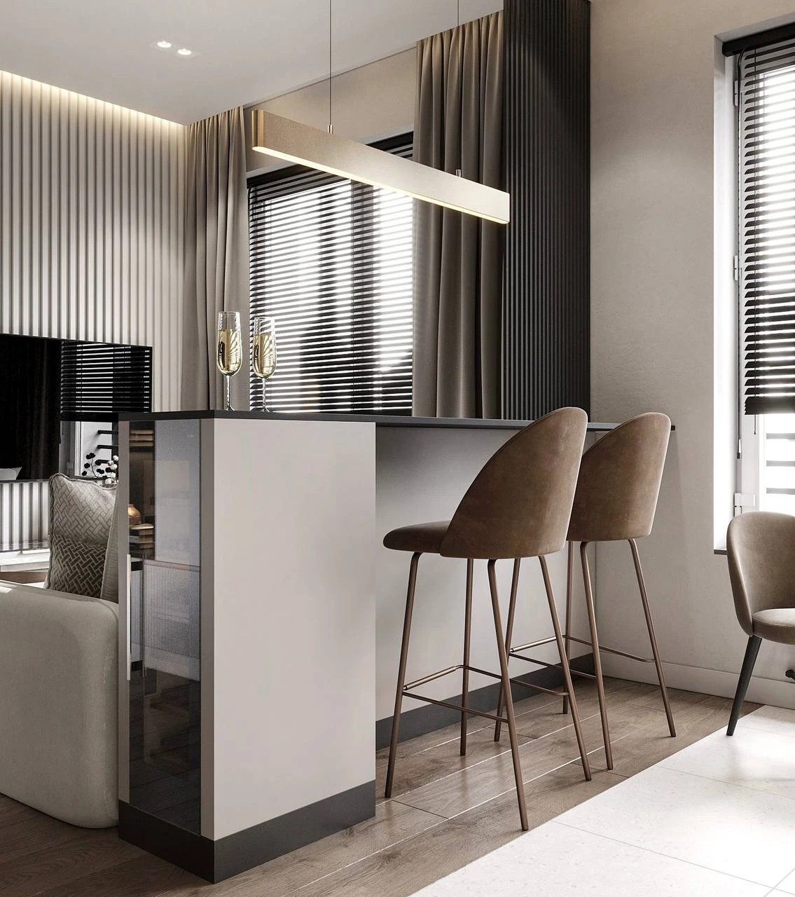 Квартира в ЖК Freedom, 56 кв.м.