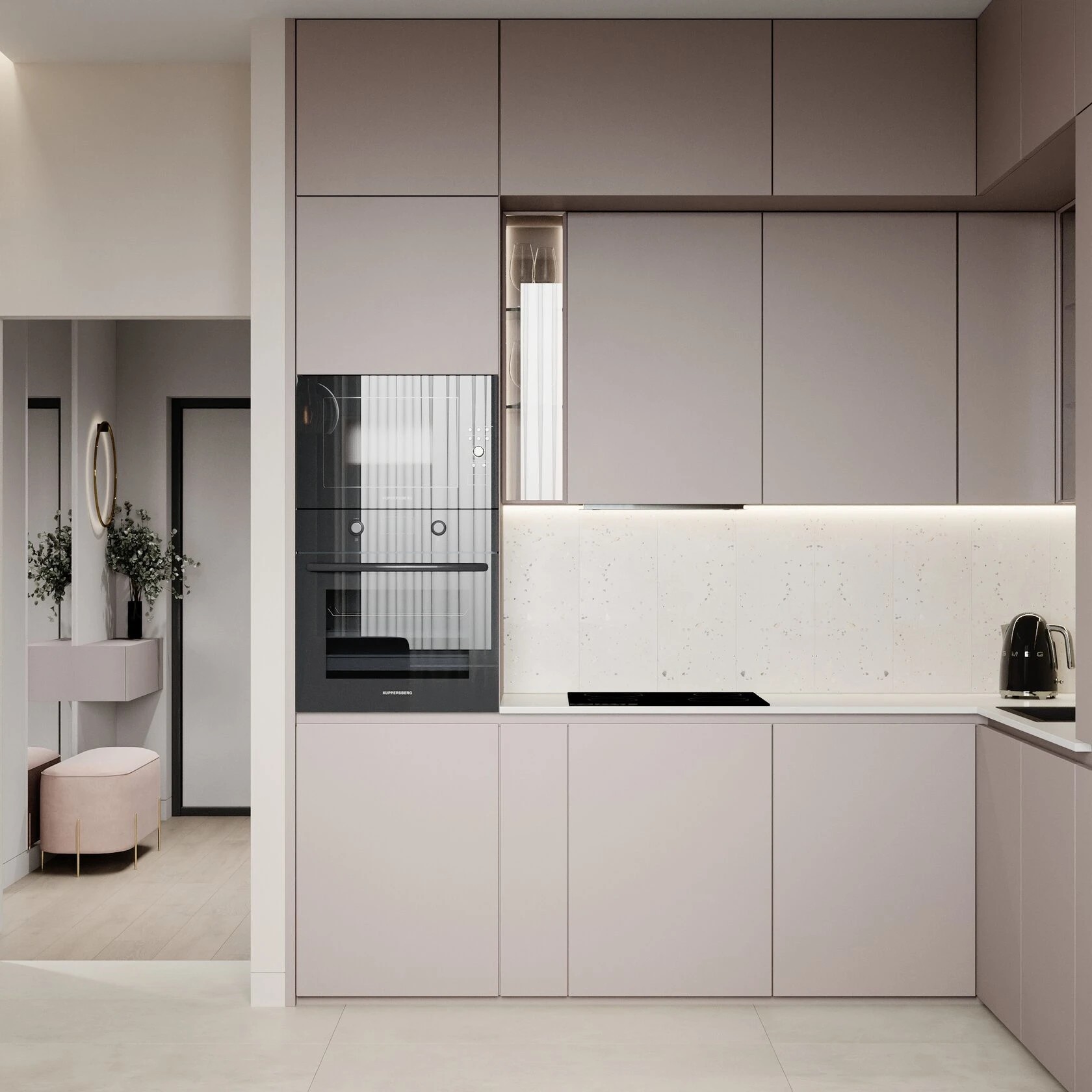 Квартира на улице Фонвизина, 83 кв. м.