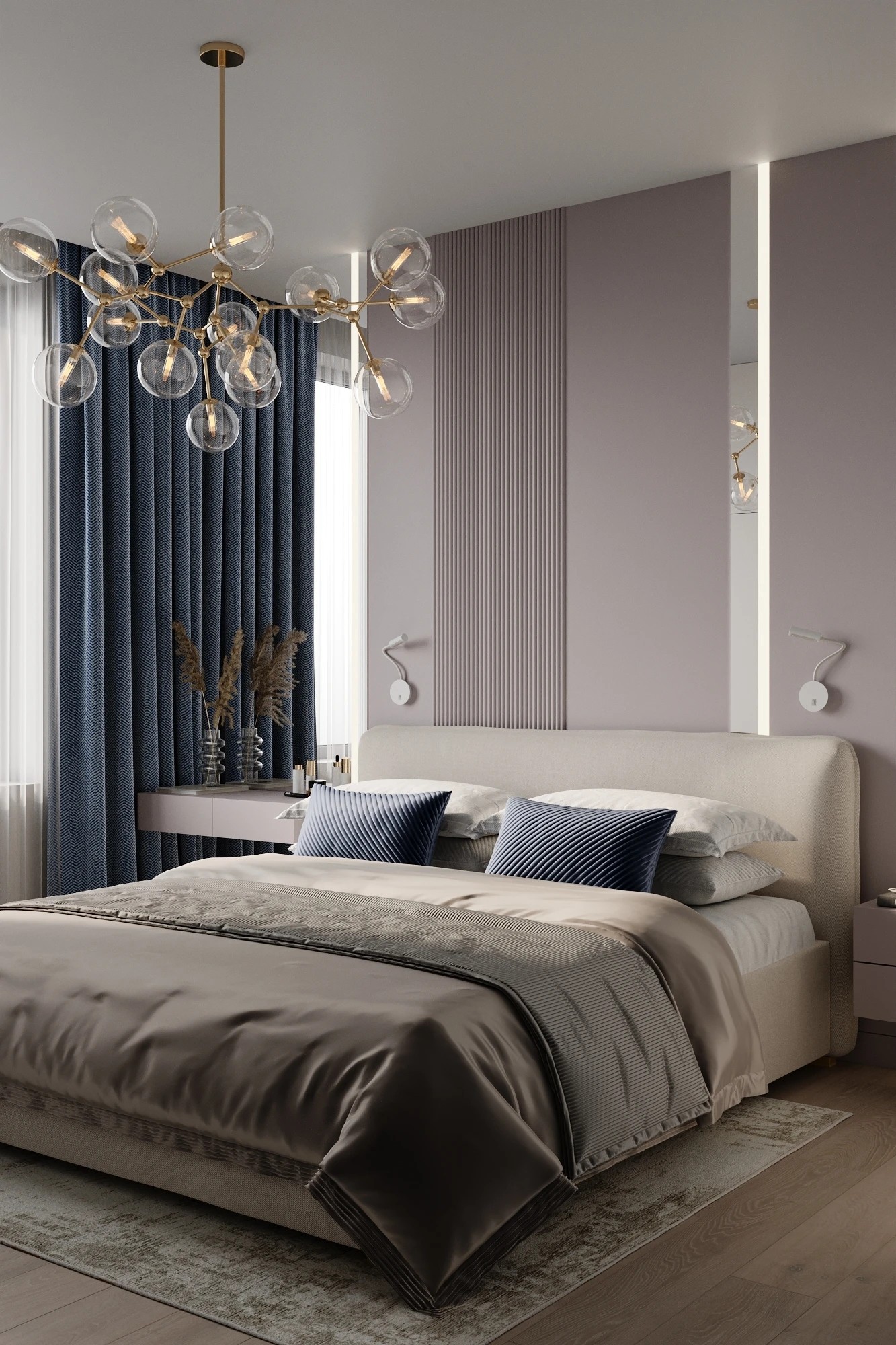 Квартира на улице Фонвизина, 83 кв. м.