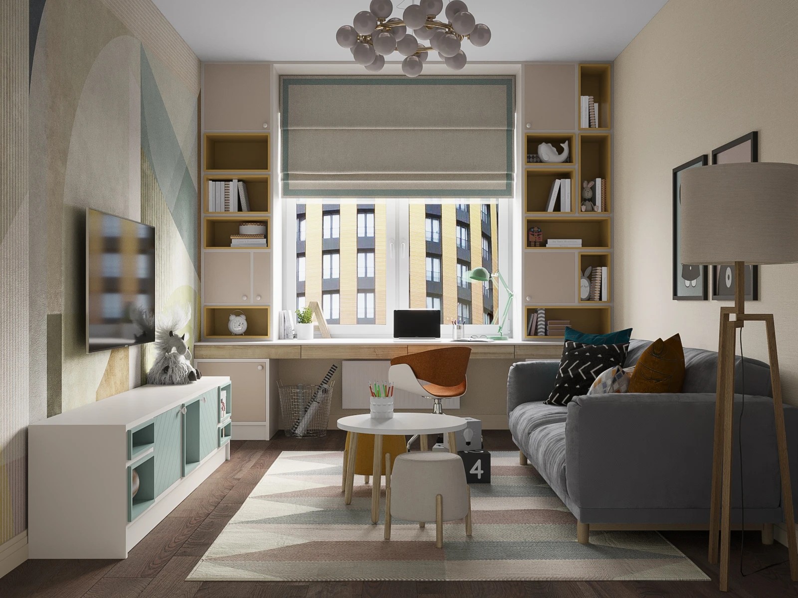 Квартира в ЖК "Новый город", 100 кв. м.