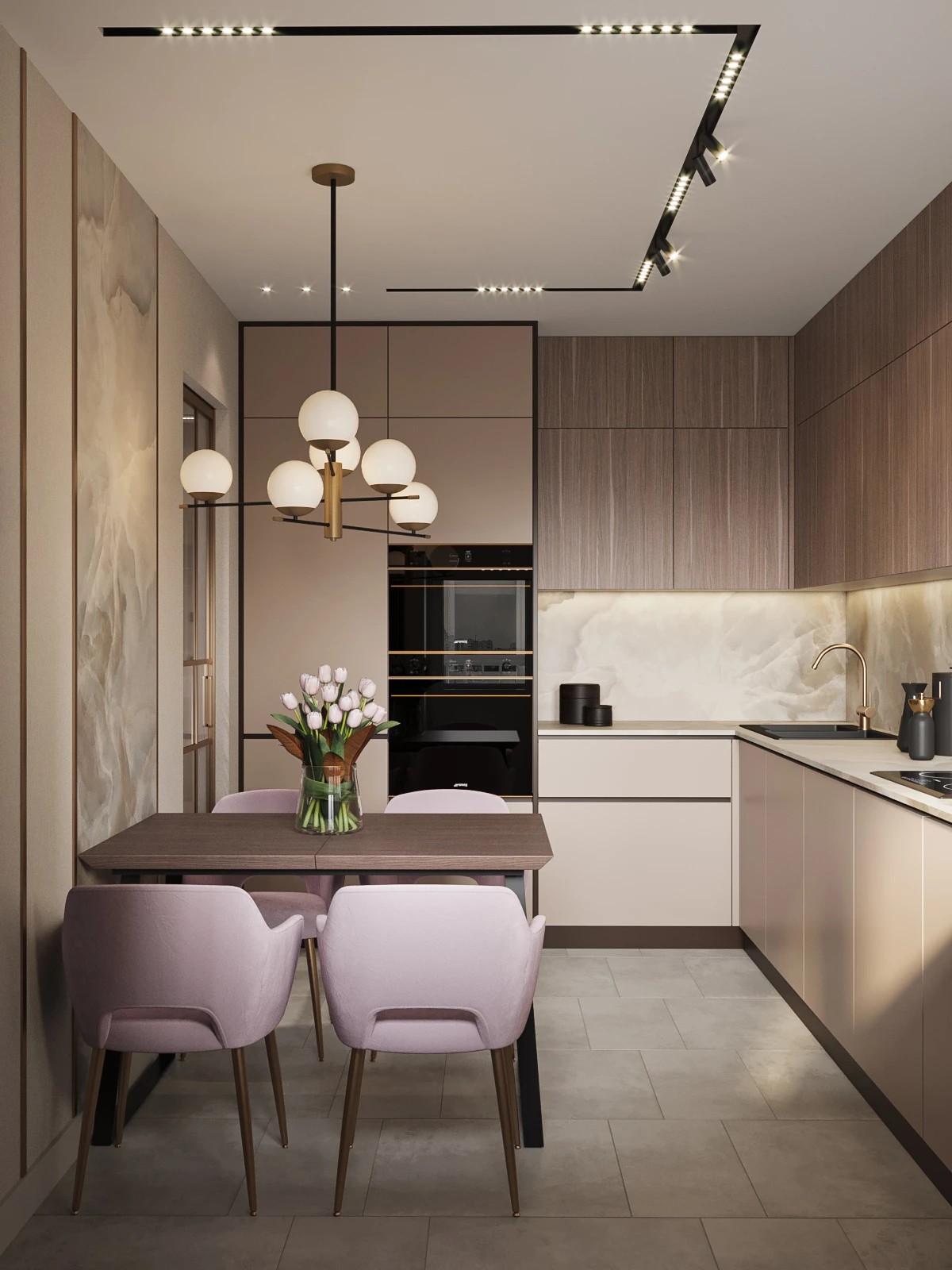 Квартира для молодой семьи ЖК "Золотое Сечение", 60 кв. м.