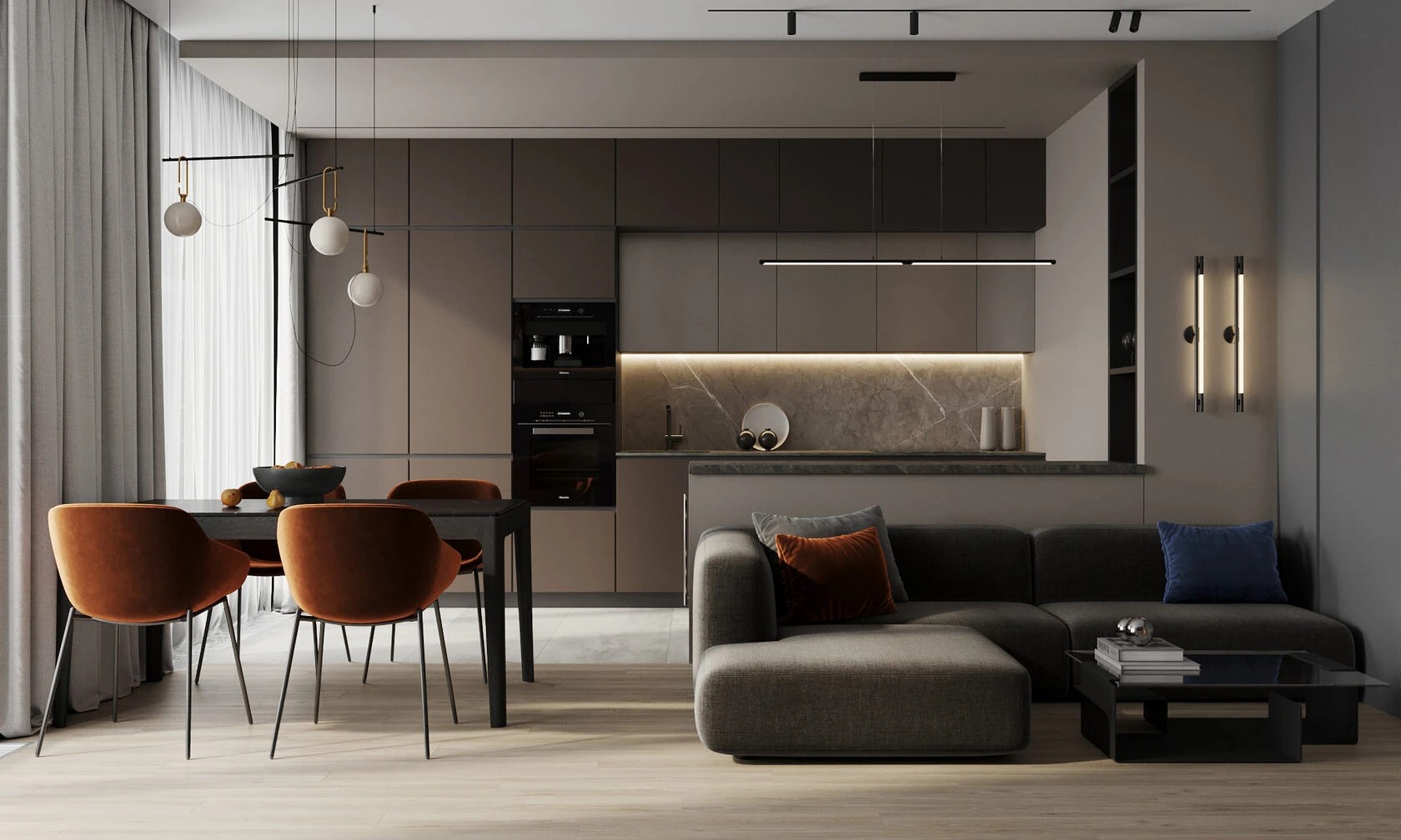 ЖК "Петровский квартал на воде" 62 кв. м.