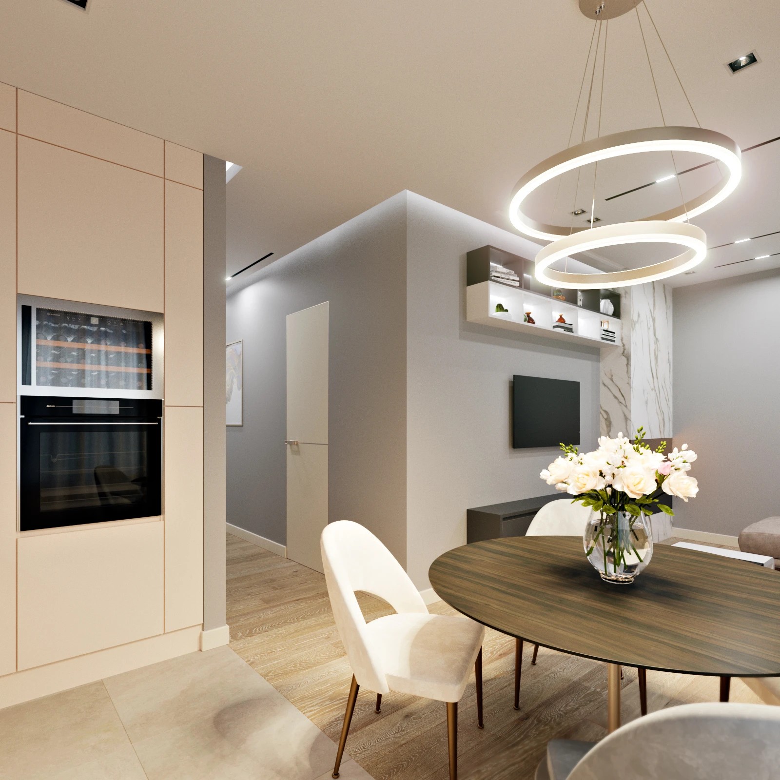 Strelninskaya flat, 57 кв. м.