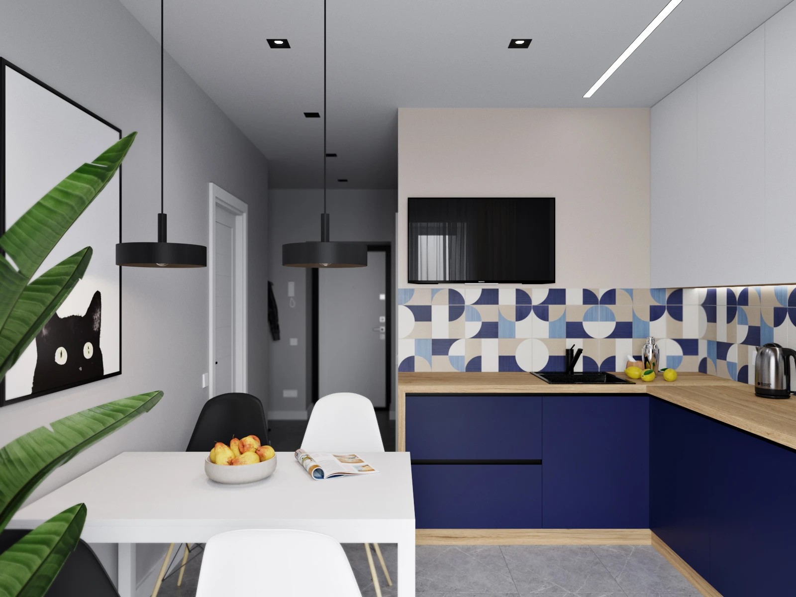 Alice in Wonderland, 34 кв. м.