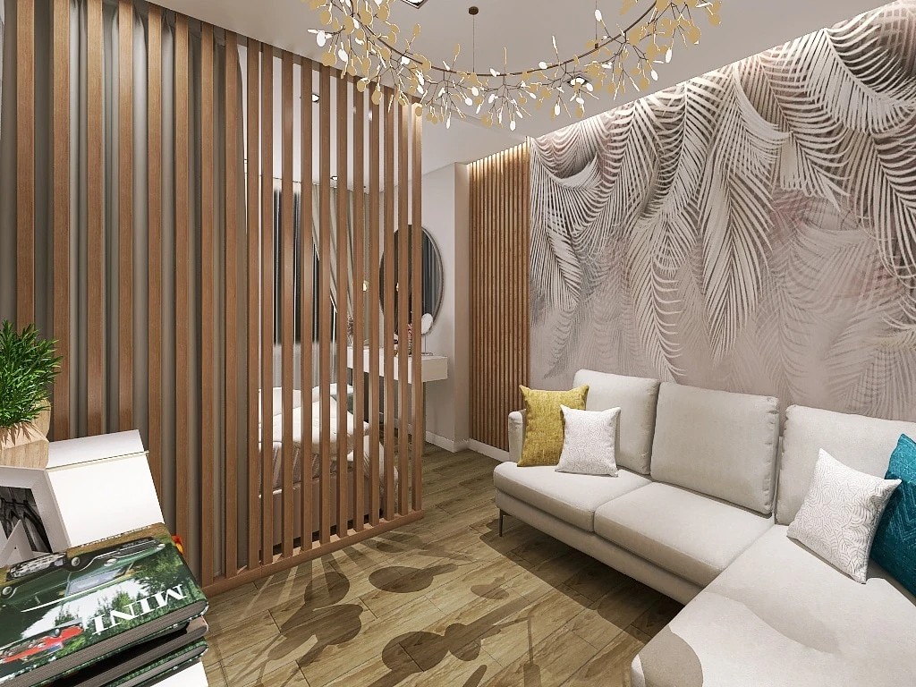 Комната из дизайн-проекта.