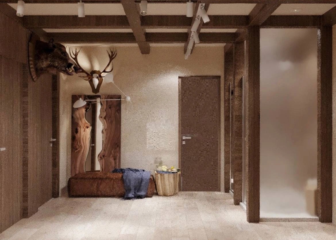 Охотничья усадьба в стиле кантри