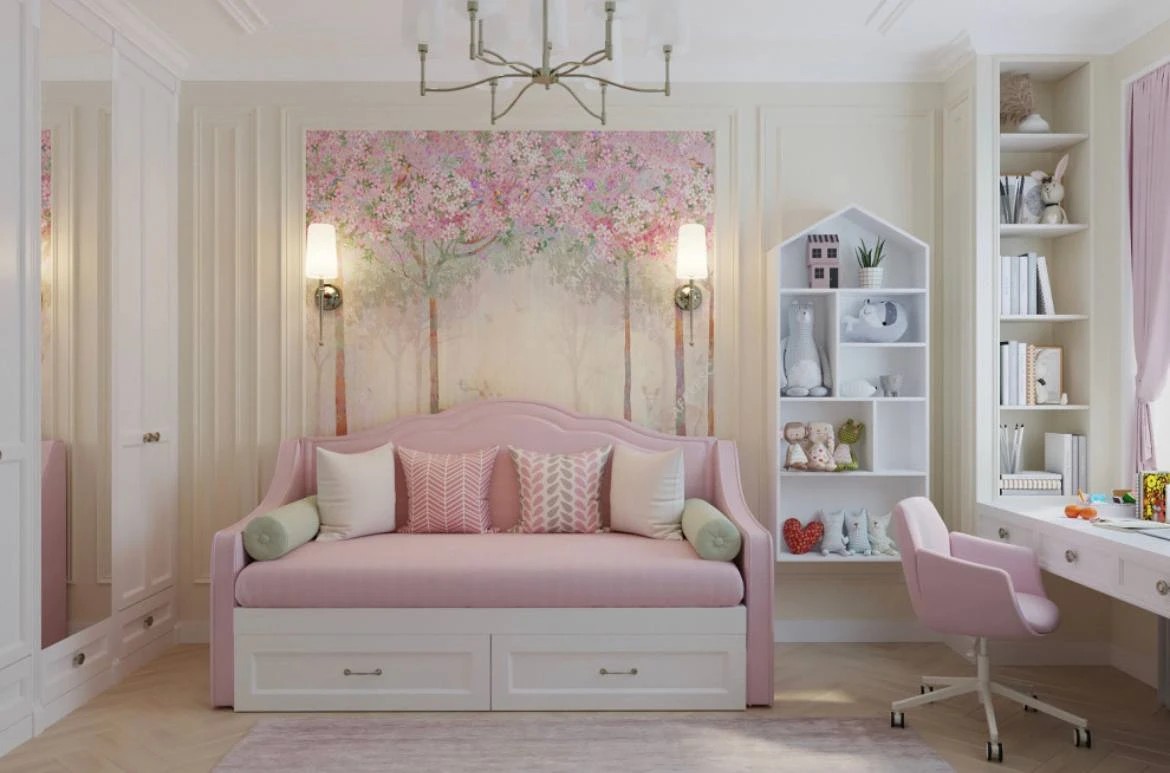 Нео классика в пастельных тонах