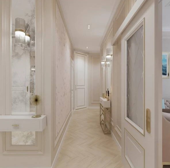 Нео классика в пастельных тонах