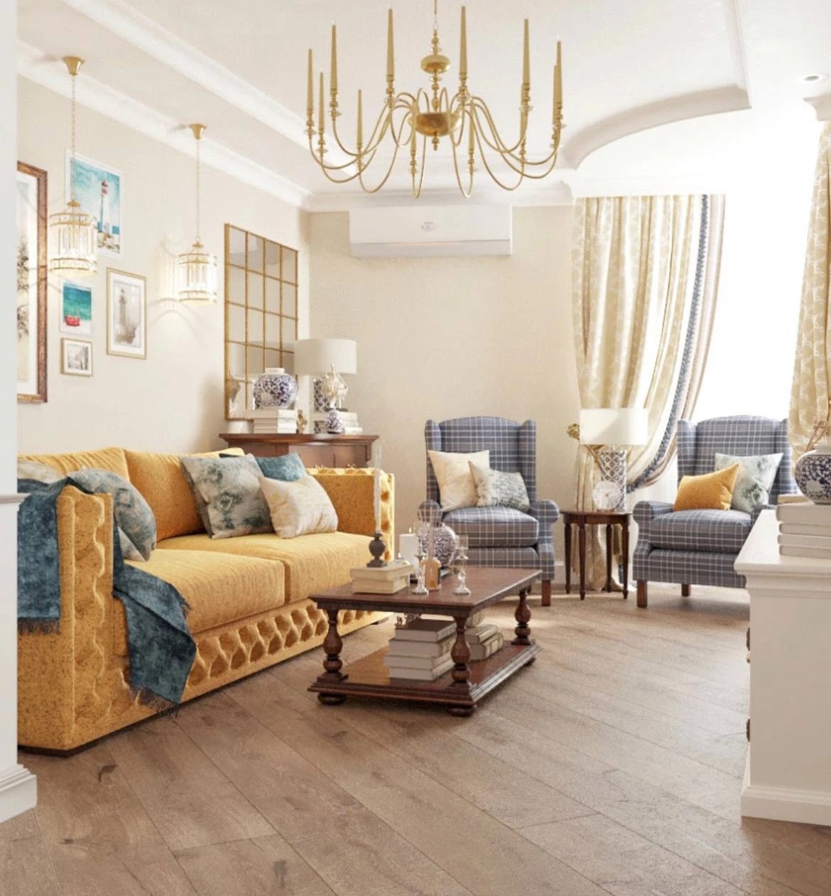 Солнечная Италия в подмосковной квартире