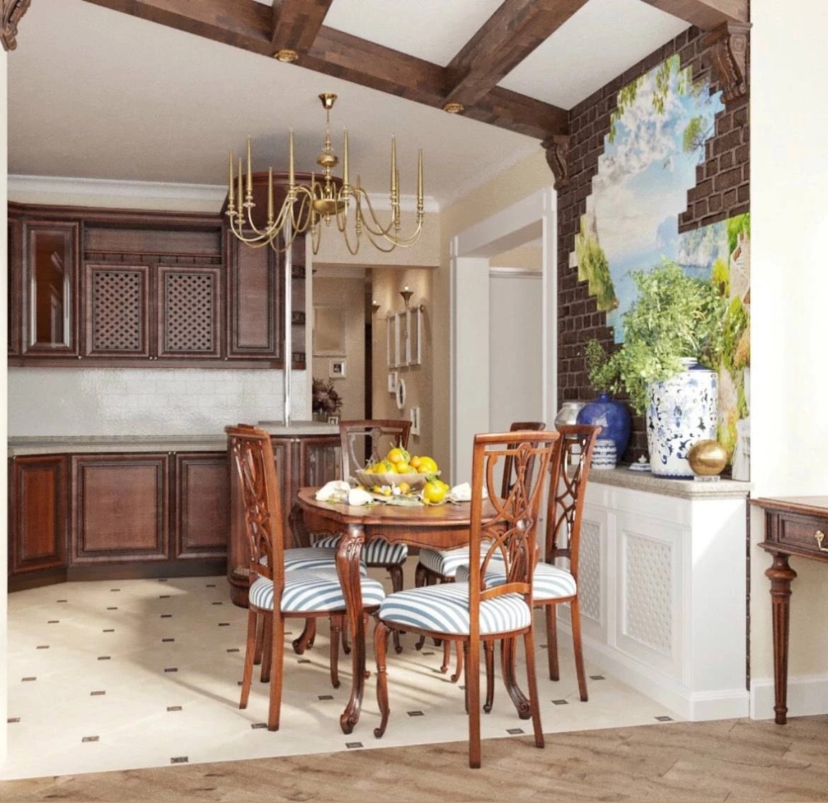 Солнечная Италия в подмосковной квартире