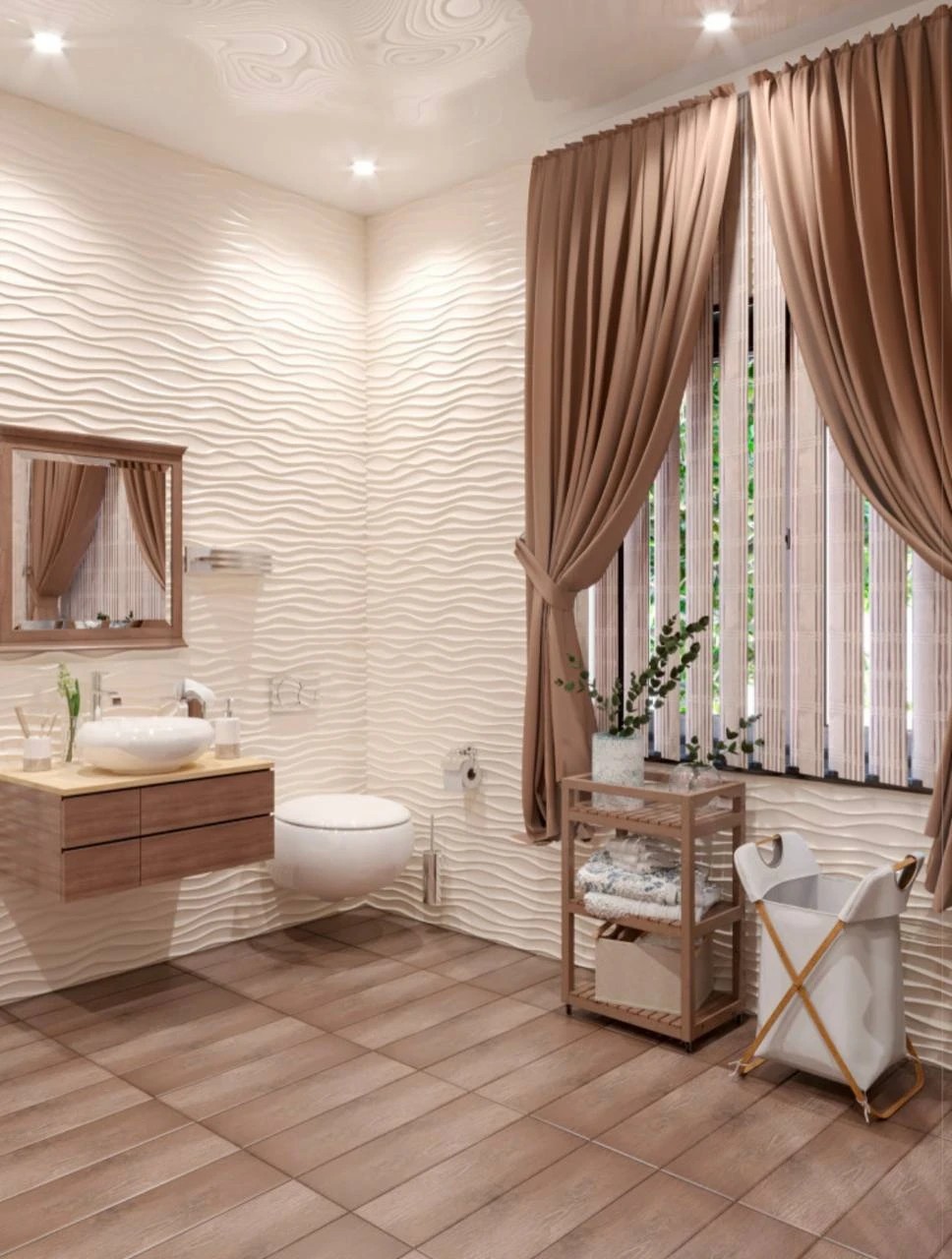 Современный стиль в бревенчатом доме в КП FAMILY CLUB