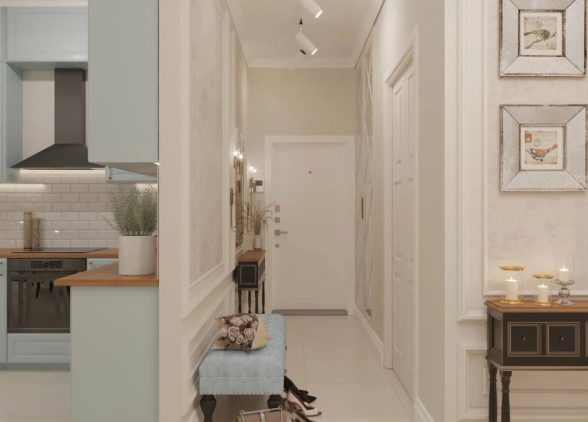 "Уютная пастель" - 4-х комнатная квартира для семьи