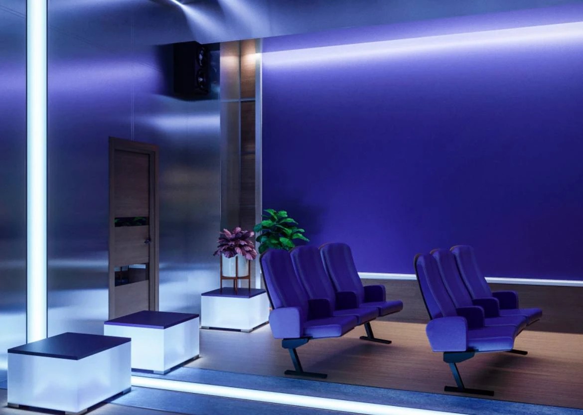 Конференц-зал авиапредприятия