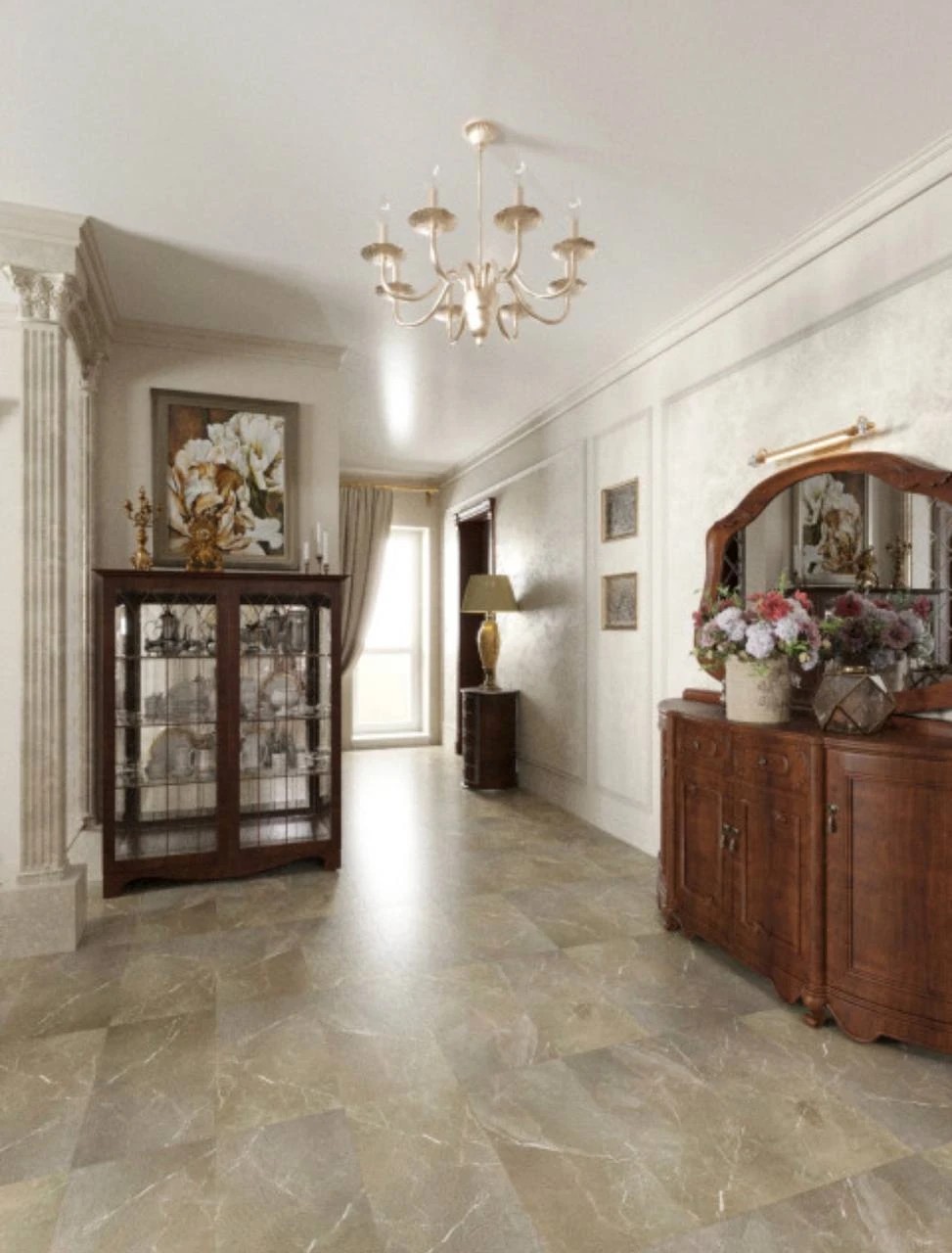 Классический стиль в квартире на ул. Пилюгина