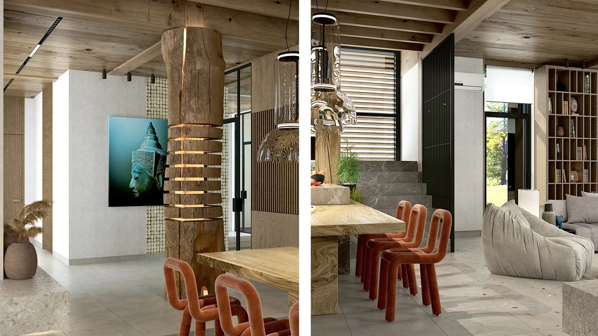 ИНТЕРЬЕР VILLA “SANSARA” Г. САРАТОВ