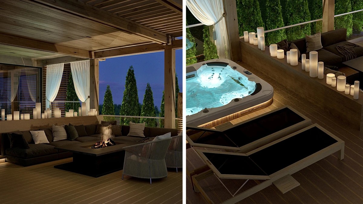 ИНТЕРЬЕР VILLA “SANSARA” Г. САРАТОВ