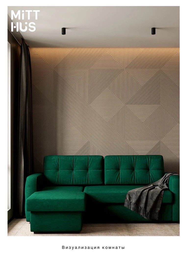 Квартира-студия для девушки с рыжим шпицем в ЖК Звезды столиц