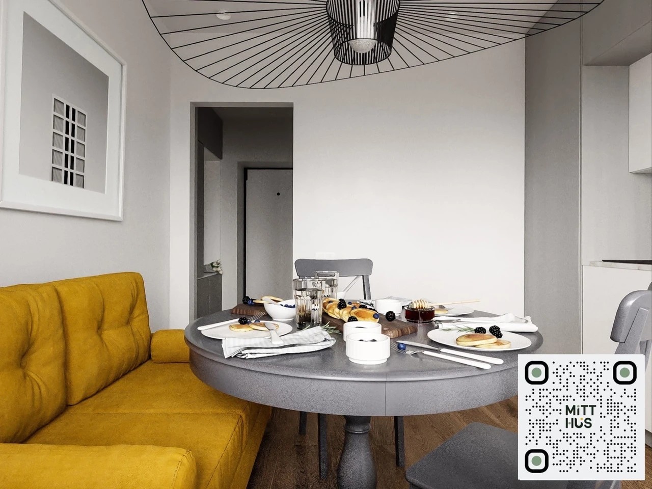 Визуализации нашего проекта в ЖК Чистое небо