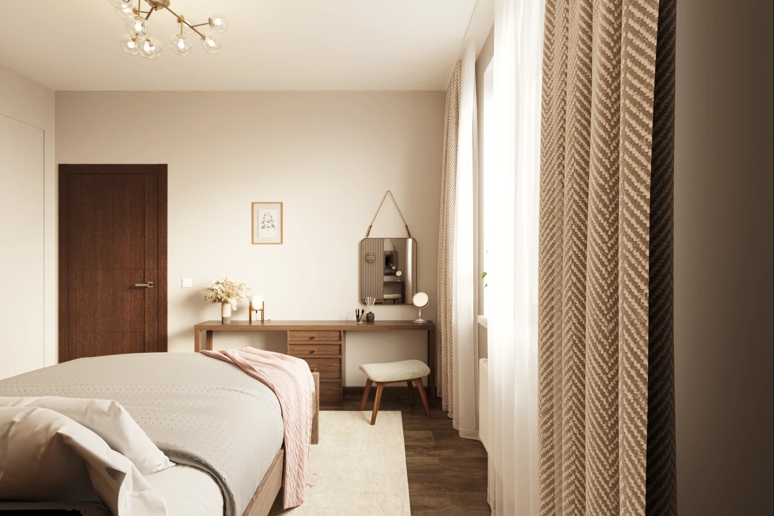 Дизайн-проект квартиры на Арцеуловской аллее