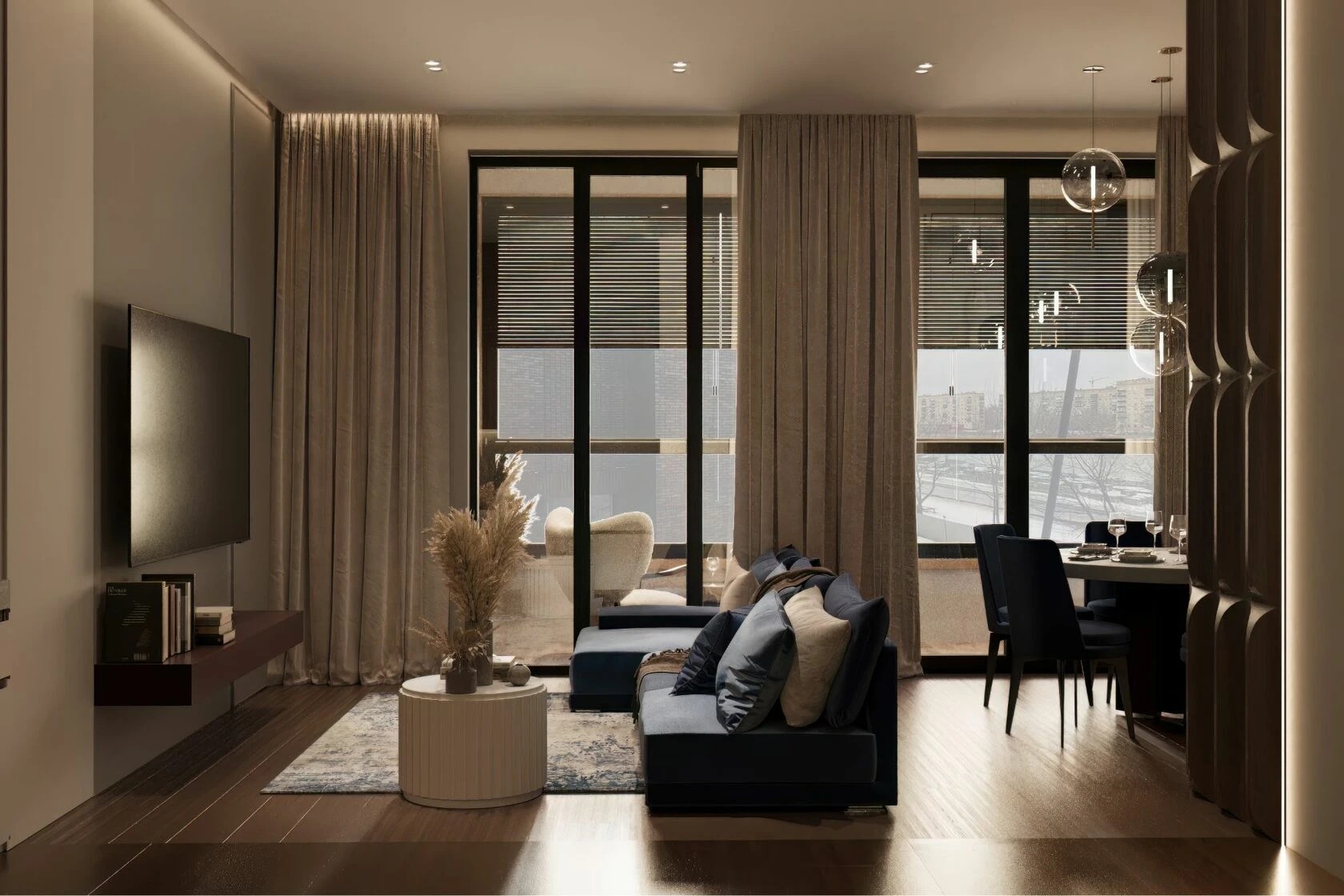 Квартира для молодой девушки в ЖК Ривер Скай