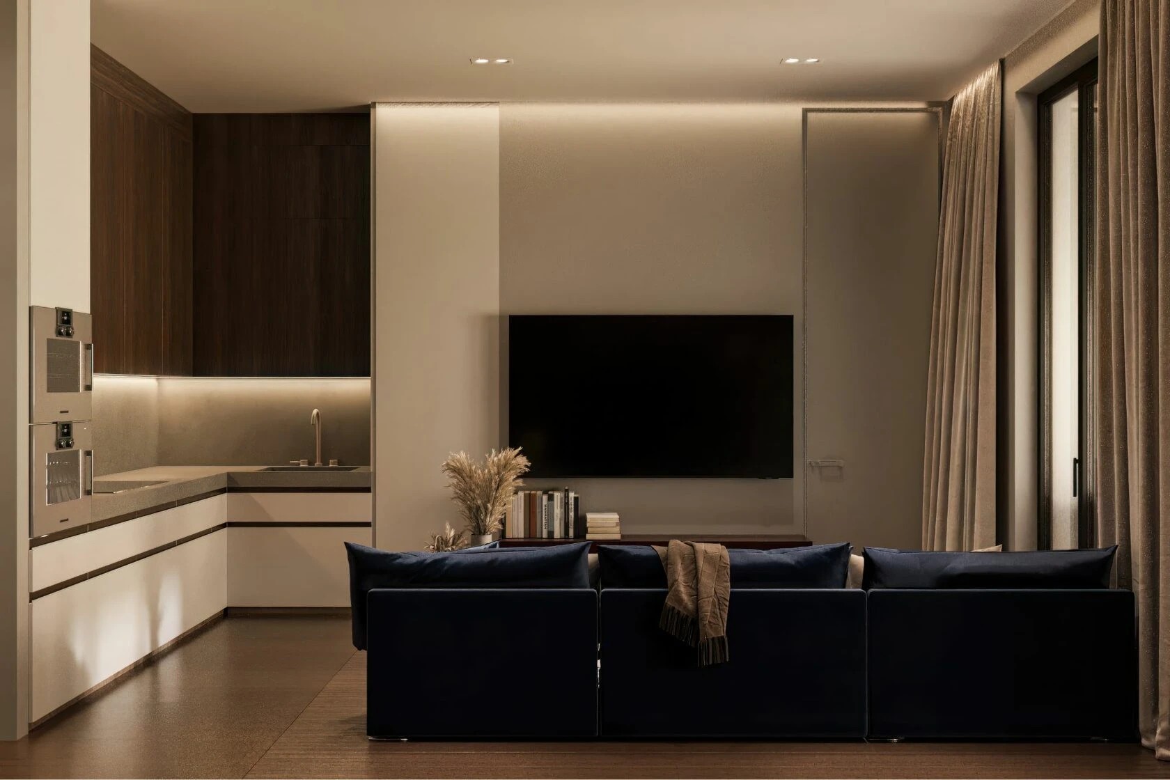 Квартира для молодой девушки в ЖК Ривер Скай