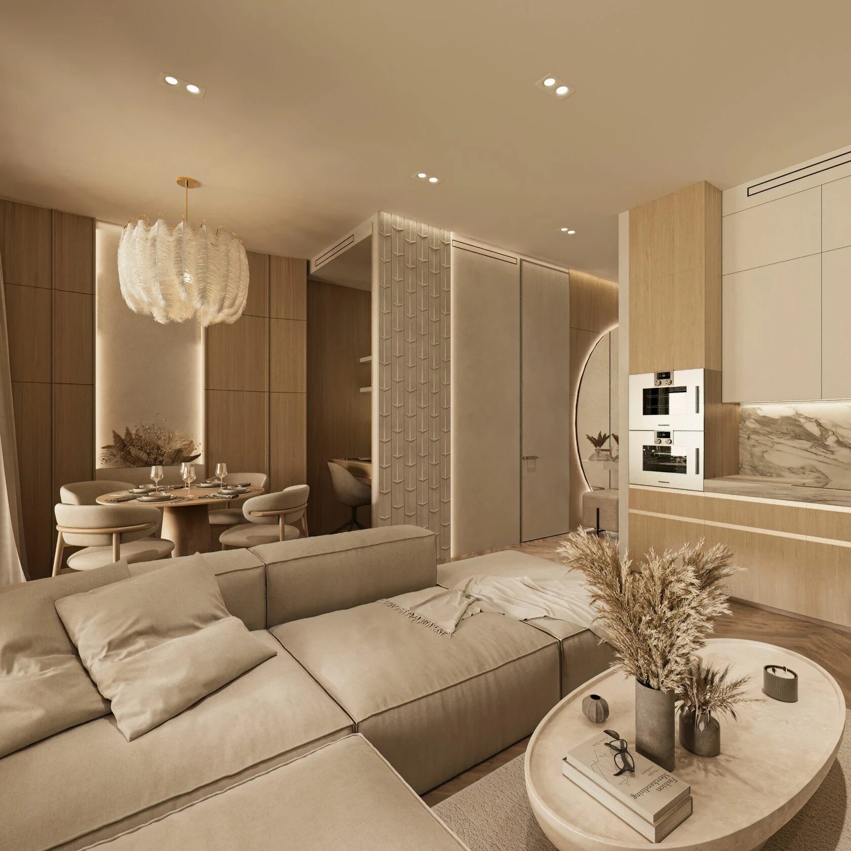 Квартира для молодой девушки в ЖК Ривер Скай