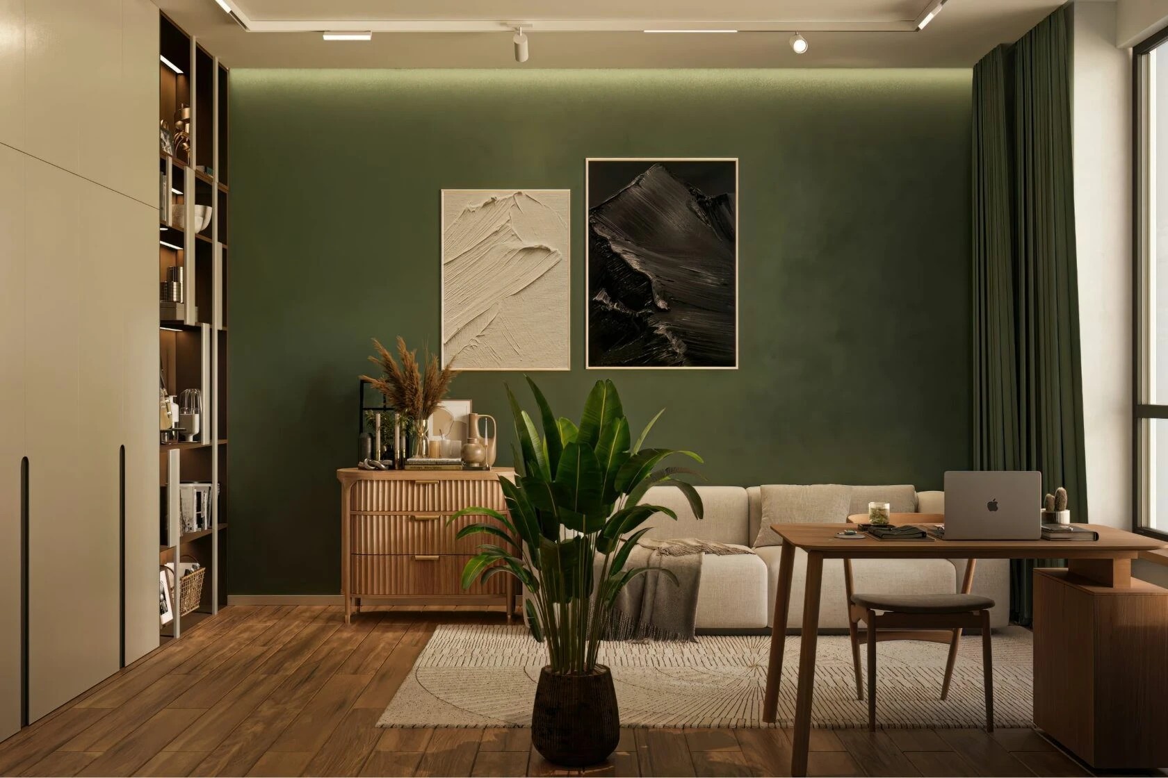 Яркая студия в ЖК Ривер Скай