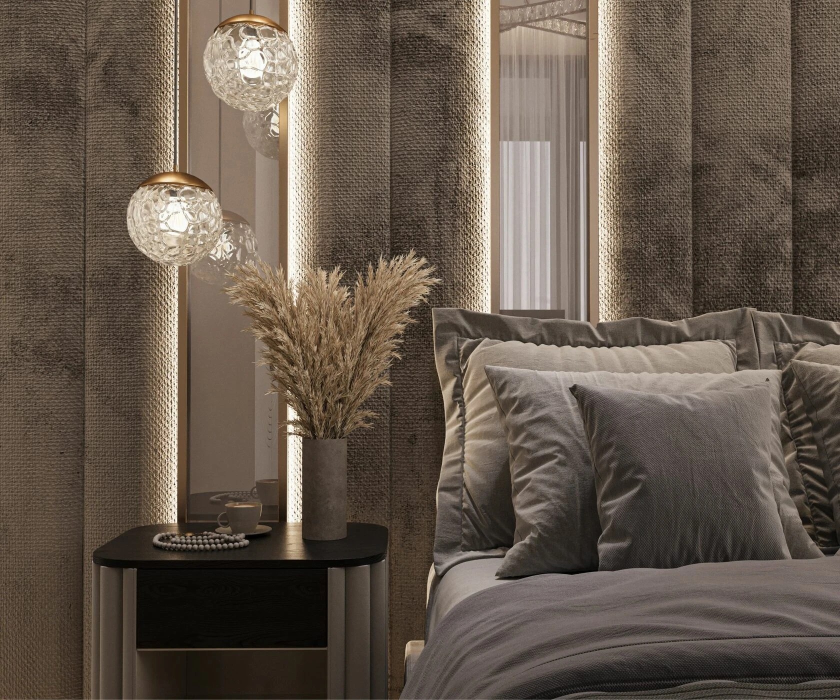 Квартира в стиле современна классика с чудесными видами на Москву-реку