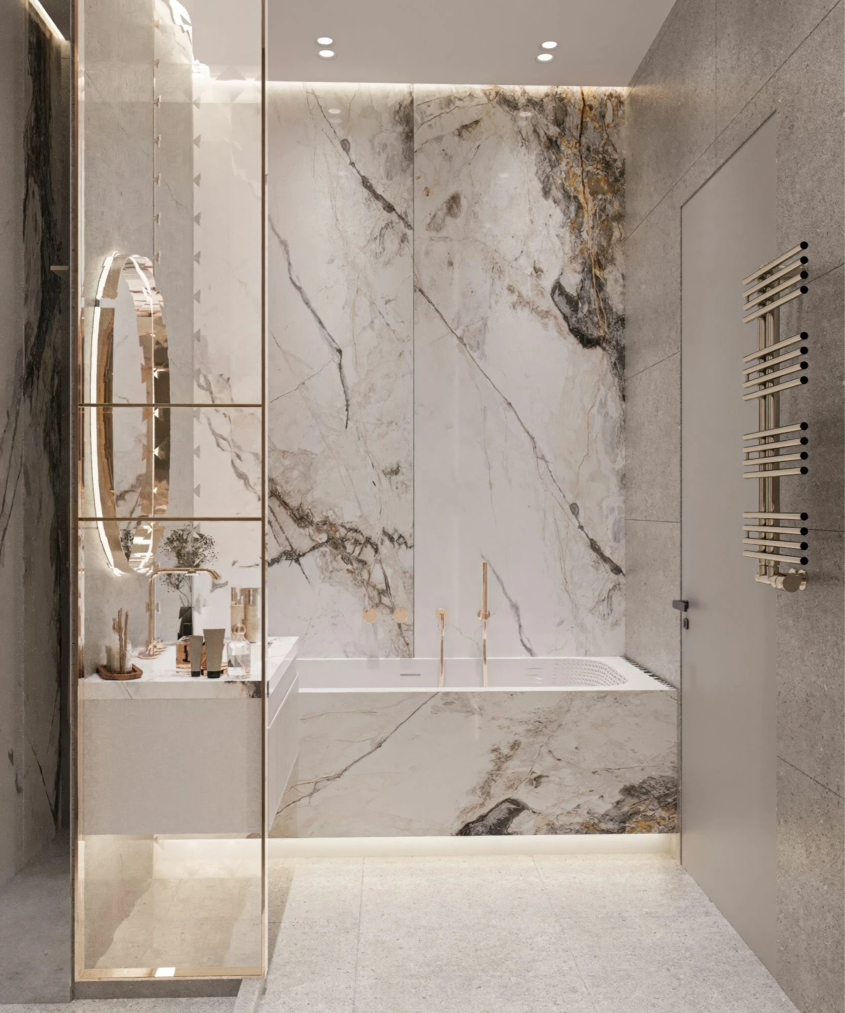 Квартира в стиле современна классика с чудесными видами на Москву-реку