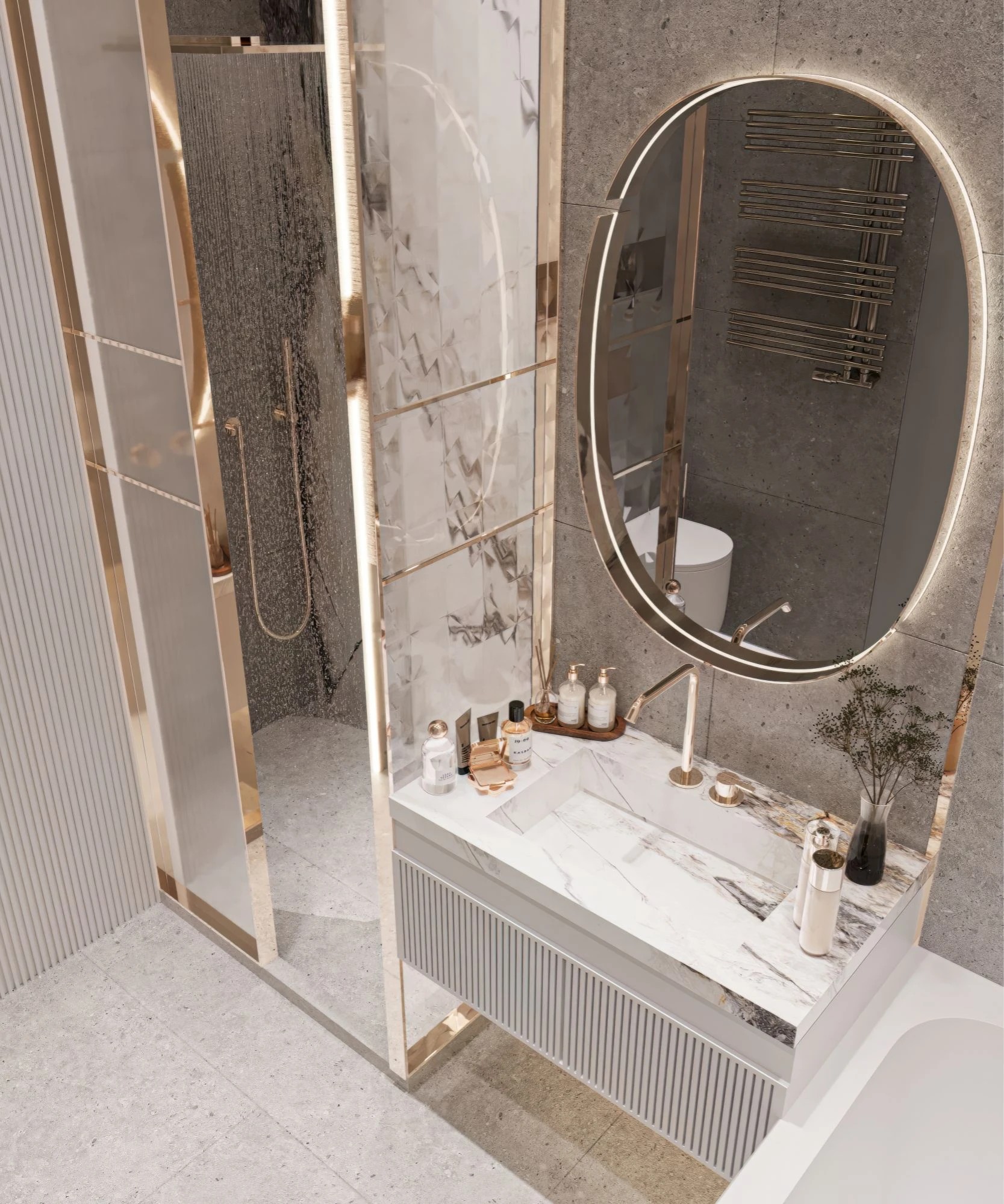 Квартира в стиле современна классика с чудесными видами на Москву-реку