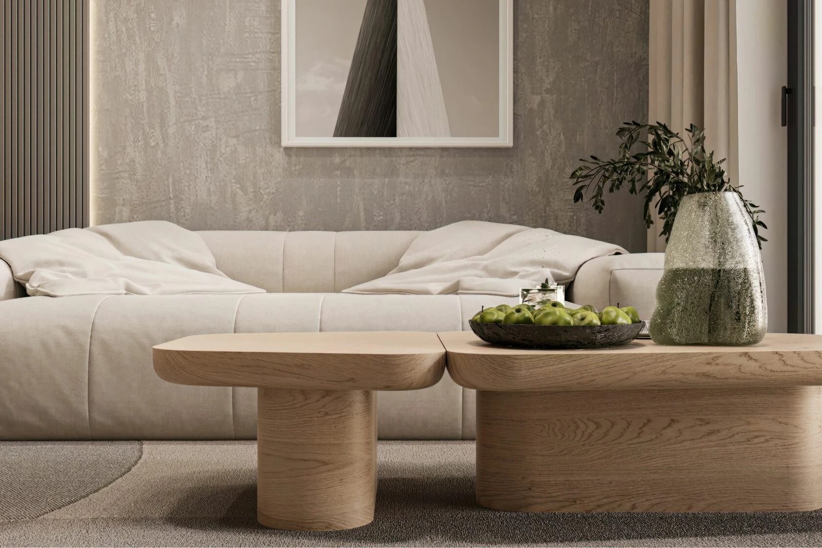 Брутальная однушка в современном стиле с элементами неоклассики