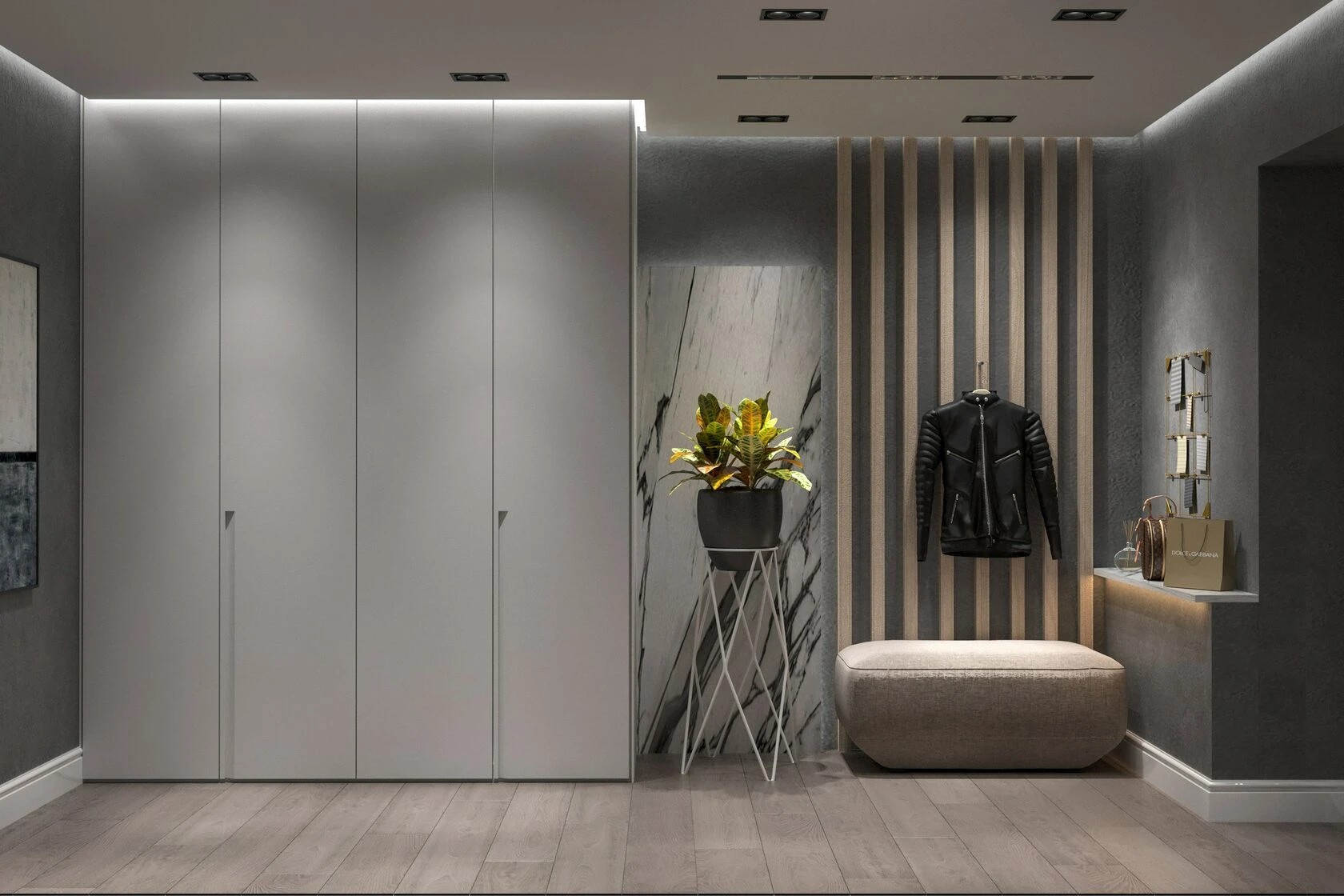 2-комнатная квартира в стиле хай-тек