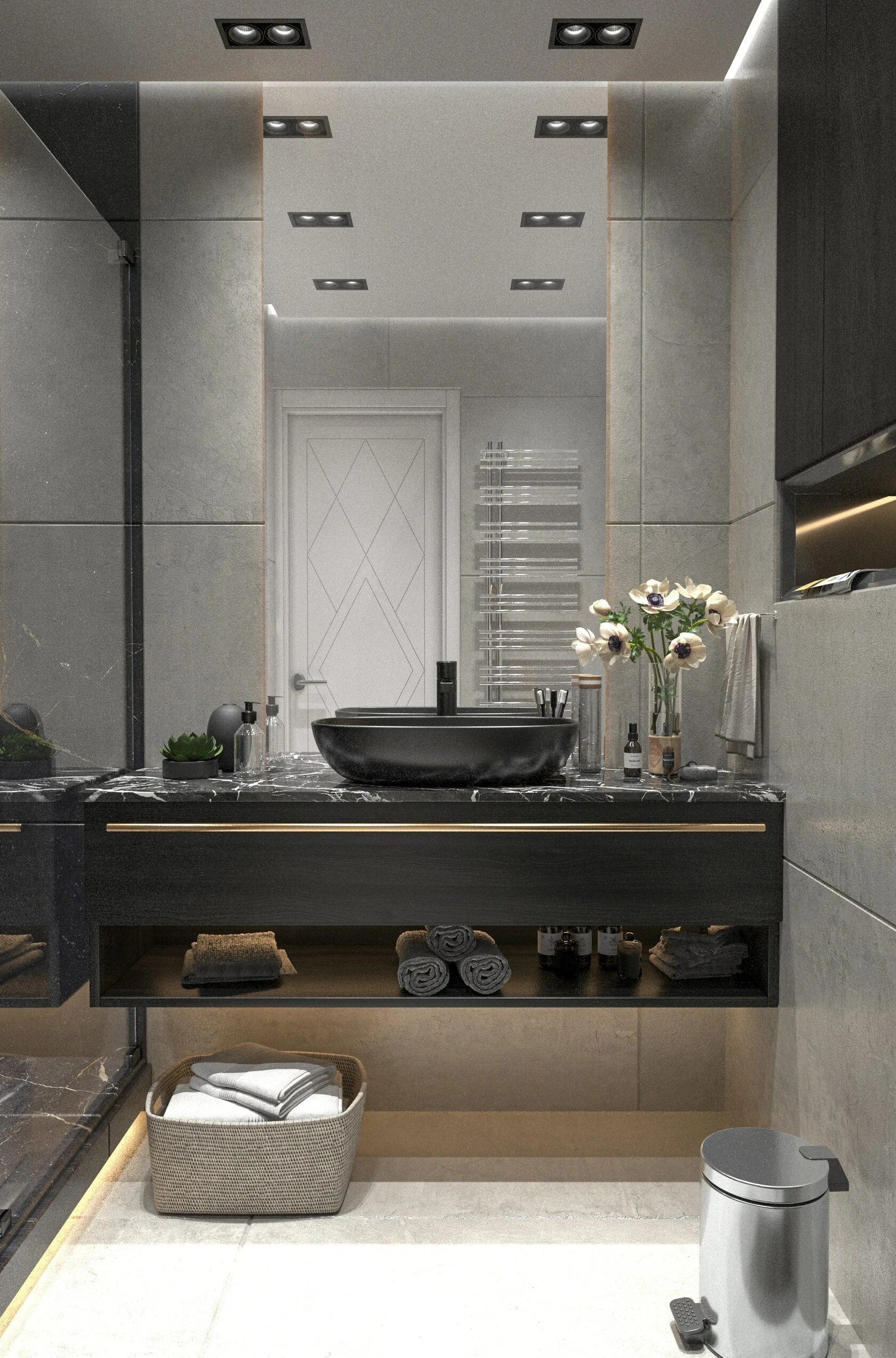 2-комнатная квартира в стиле хай-тек