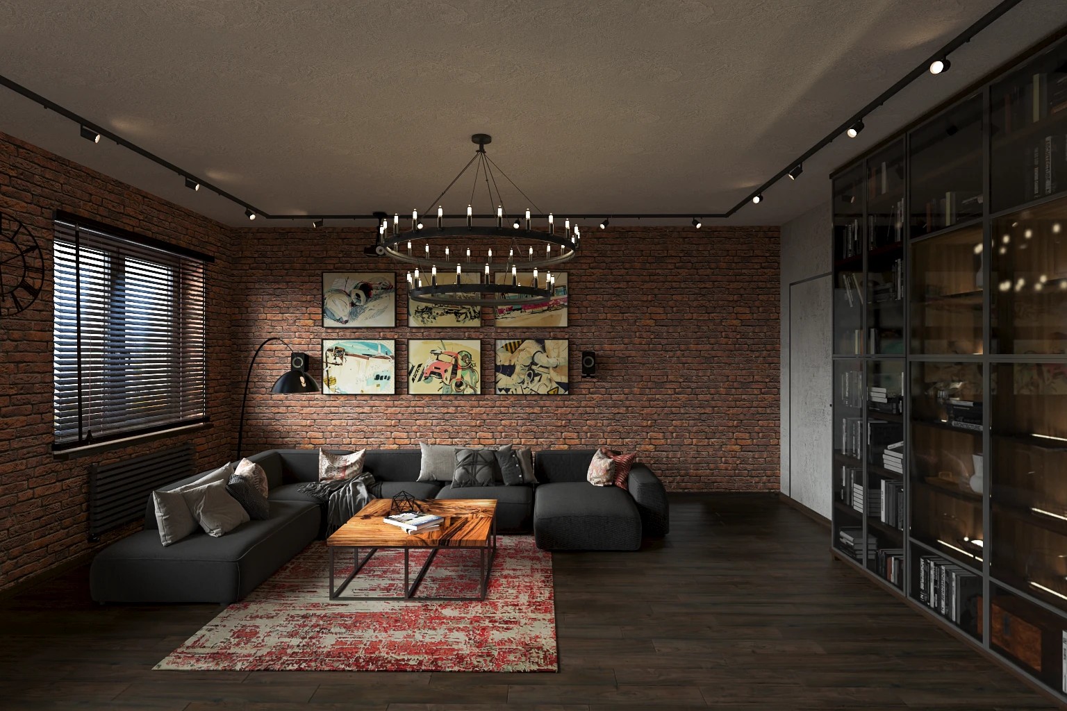 Дизайн-проект пятикомнатной квартиры на Свердловской набережной