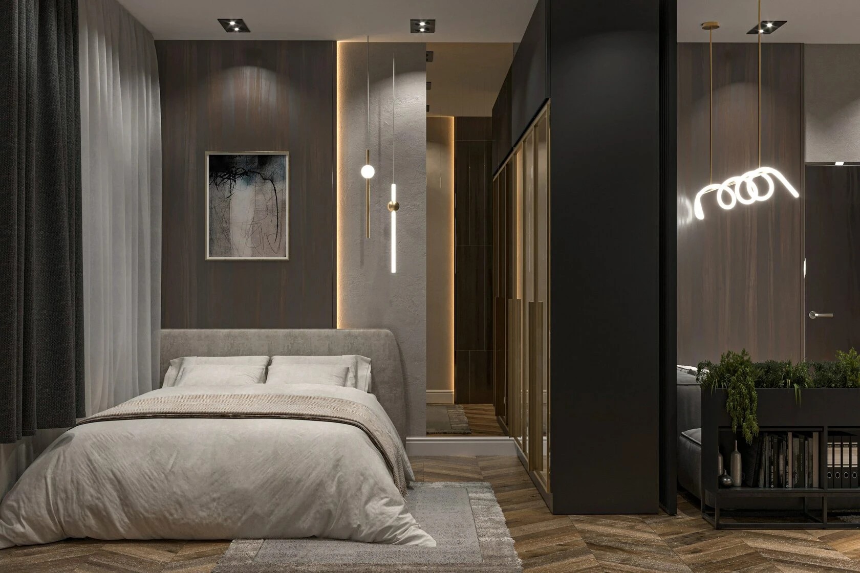 5-комнатная квартира в стиле неоклассика