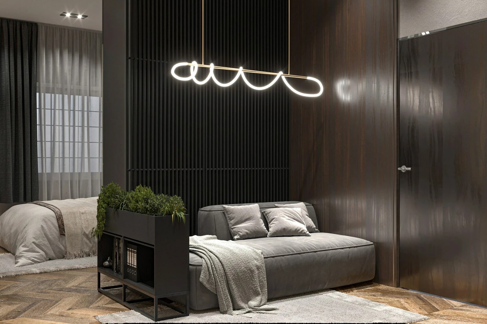 5-комнатная квартира в стиле неоклассика