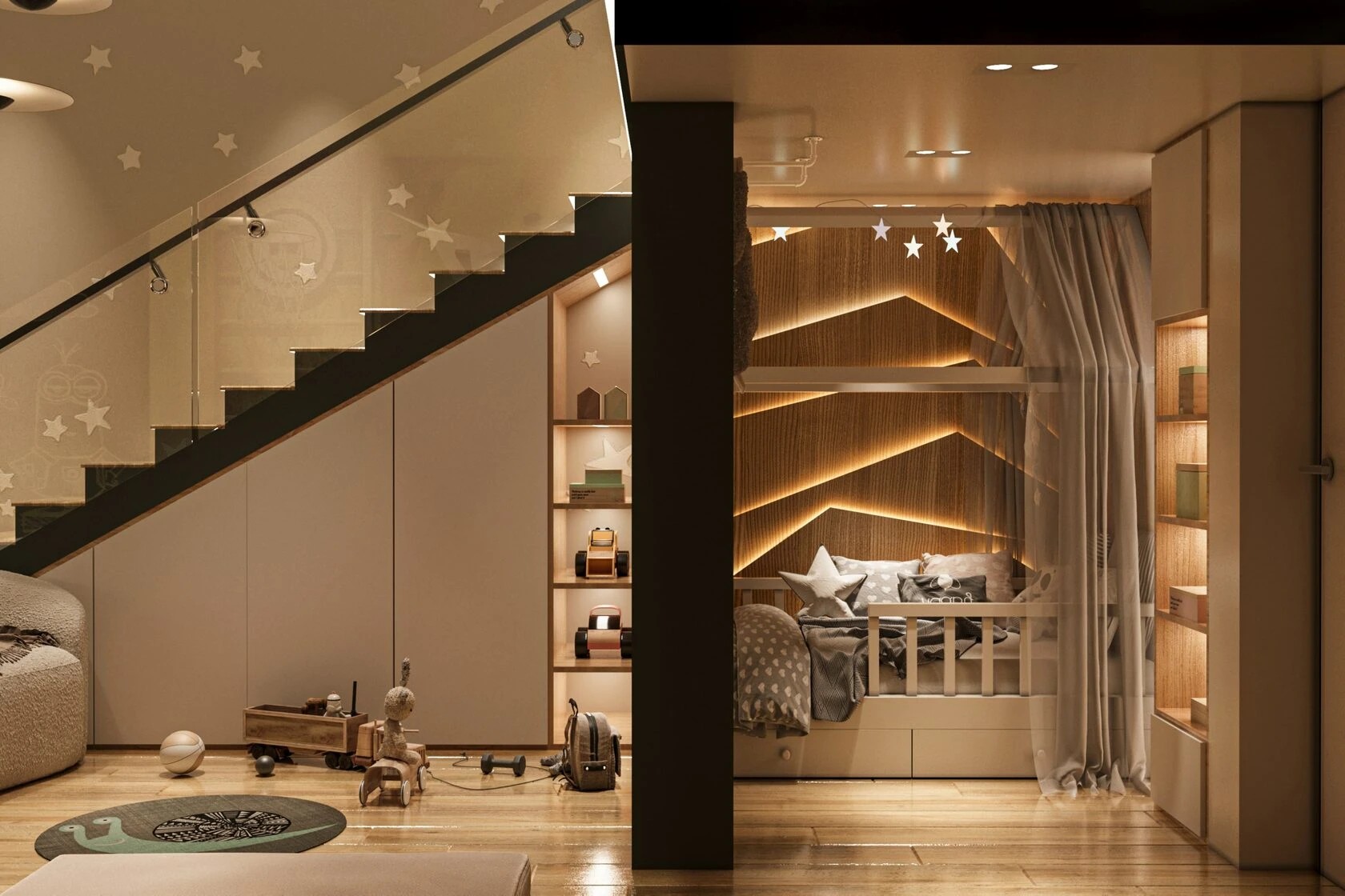 5-комнатная квартира в стиле неоклассика